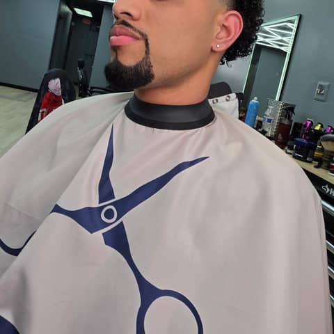 Haircut and grooming work at Legacy Studio Barbershop